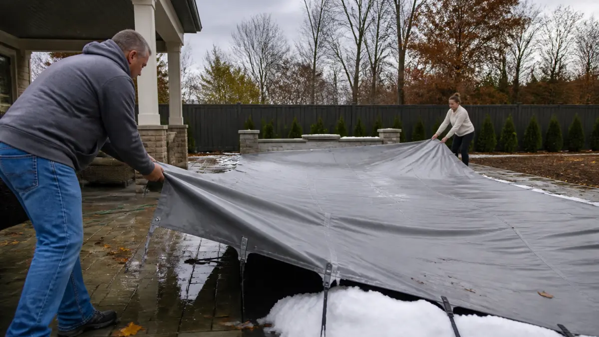 Bache hivernage piscine 8x4 : modeles, prix et conseils d'installation