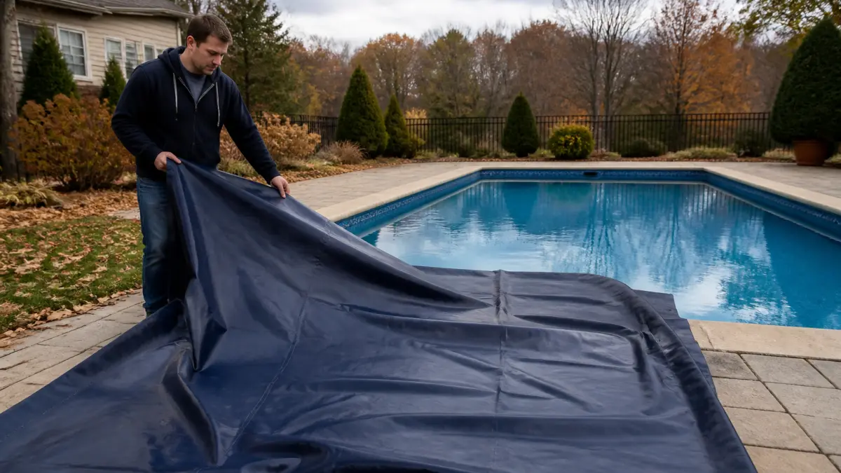 Bache d'hivernage piscine : eviter les erreurs frequentes de mise en place
