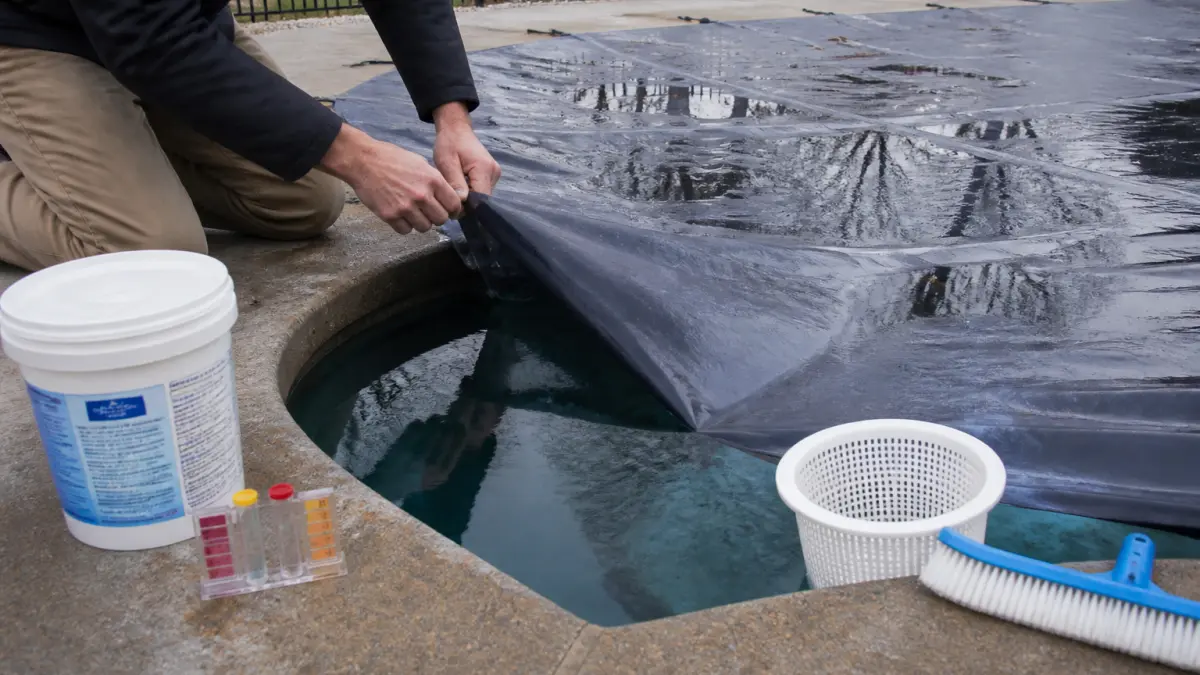 Bache d'hivernage piscine : eviter les erreurs frequentes de mise en place