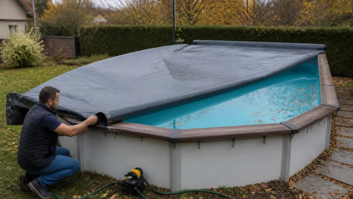 Bache hivernage piscine octogonale : dimensions et modeles disponibles