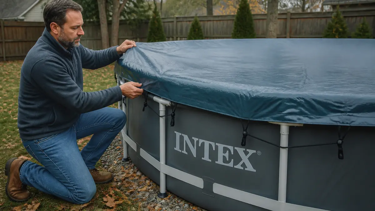 Bache hivernage Intex : compatibilite, montage et avis d'utilisateurs